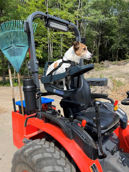 Jimmy's Tractor Adventures: A Loyal Co-Pilot's Story
